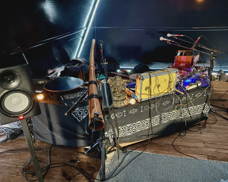 Sound booth (Pyramids of Chi, Ubud)