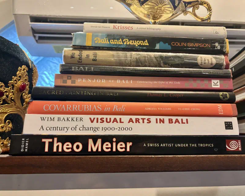 Theo Meier Book in Ubud, Bali